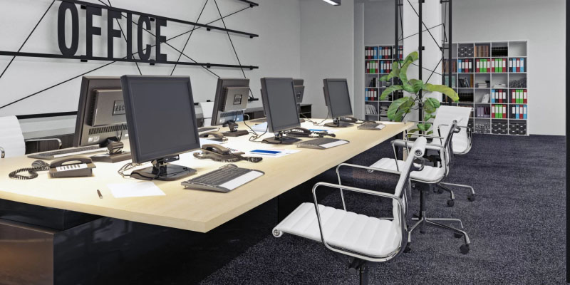 Productive Workspace with Professional Office 