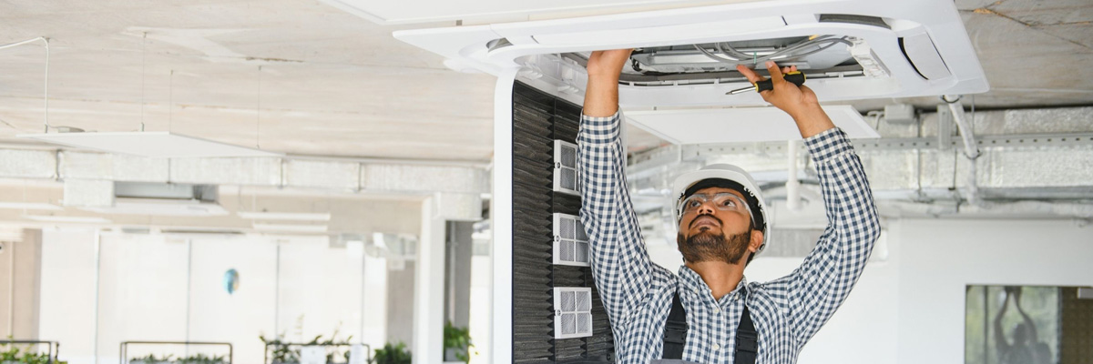 Professional AC installation